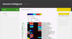 Desktop Screenshot of genomeintelligence.org